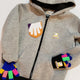 Kids Hoodie with custom, built-In Gloves. (Boys or Girls) - X Small 5-6 / Boy - X Small 5-6 / Girls - Small 7-8 / Boy - Small 7-8 / Girls - Medium 9-10 / Boy - Medium 9-10 / Girls - Large 10-12 / Boy - Large 10-12 / Girls - X Large 12-14 / Boy - X Large 12-14 / Girls